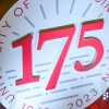 University of Wisconsin–Madison 175th anniversary sign.