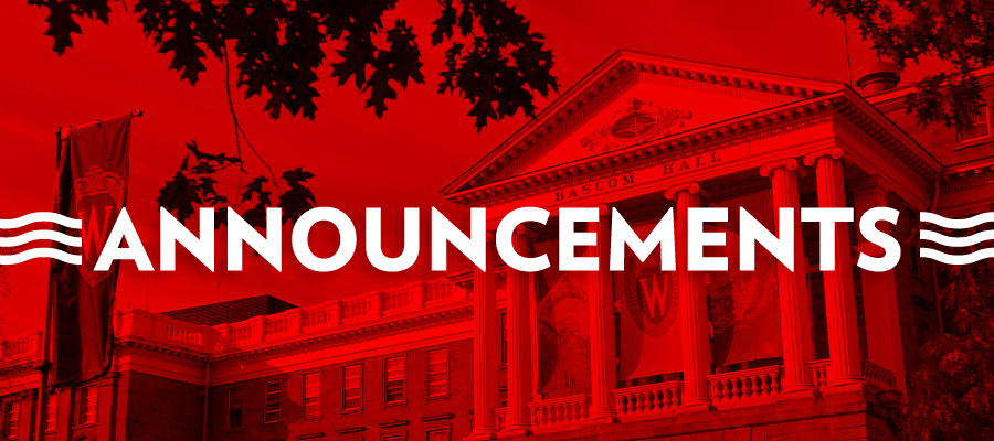 Announcements