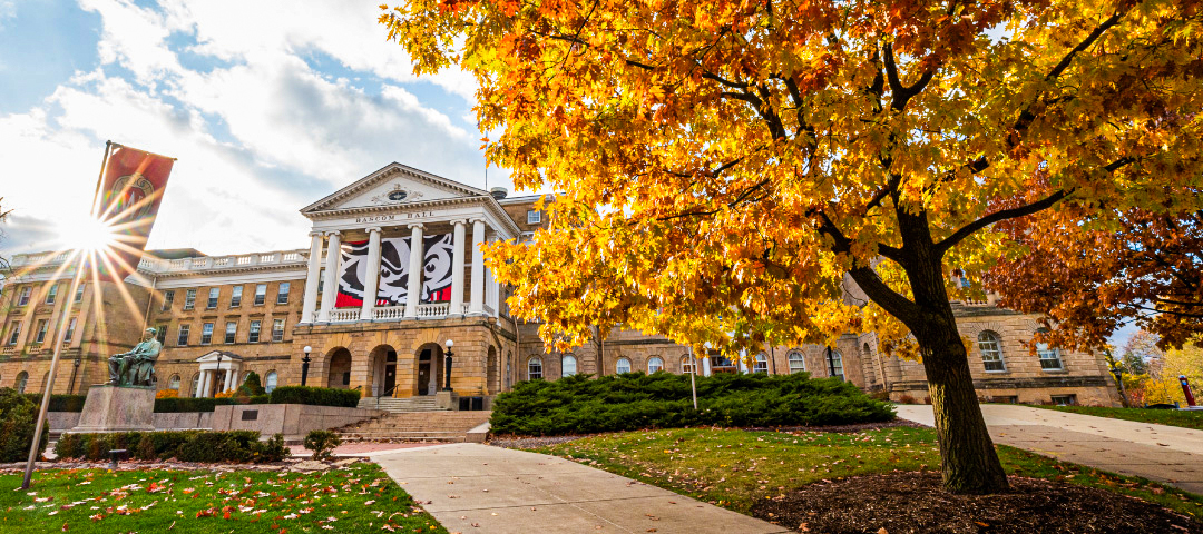 Bascom Hall in the fall