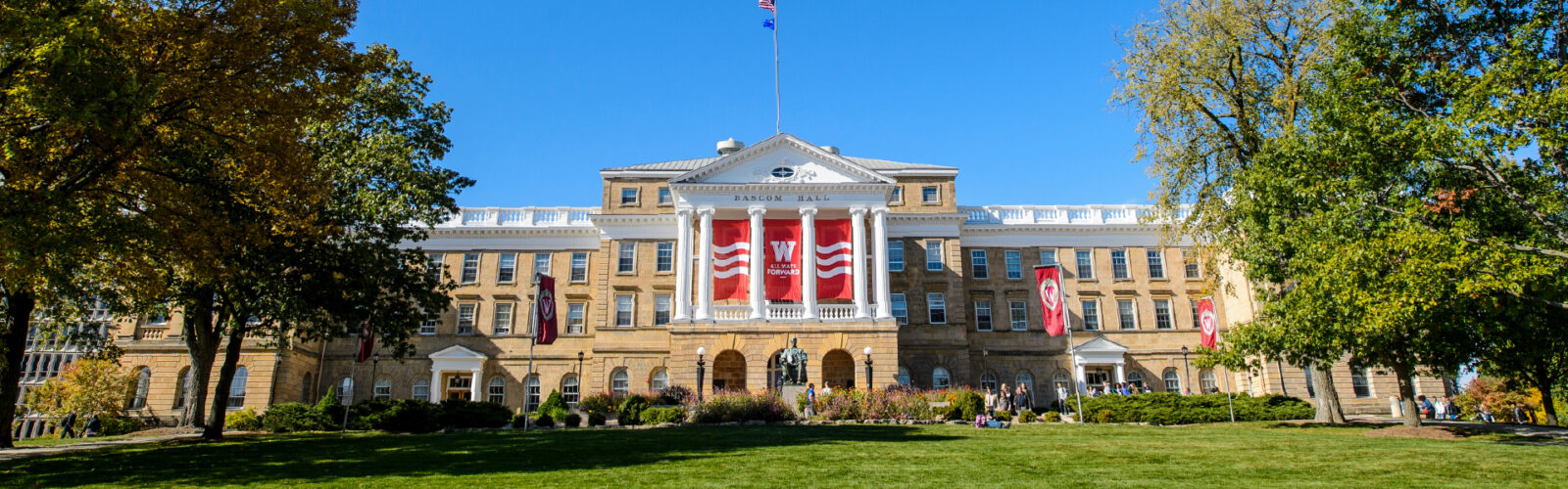 Bascom Hill in the summer