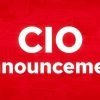 CIO announcement