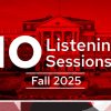 An image of Bascom Hall with CIO Listening Sessions, Fall 2025