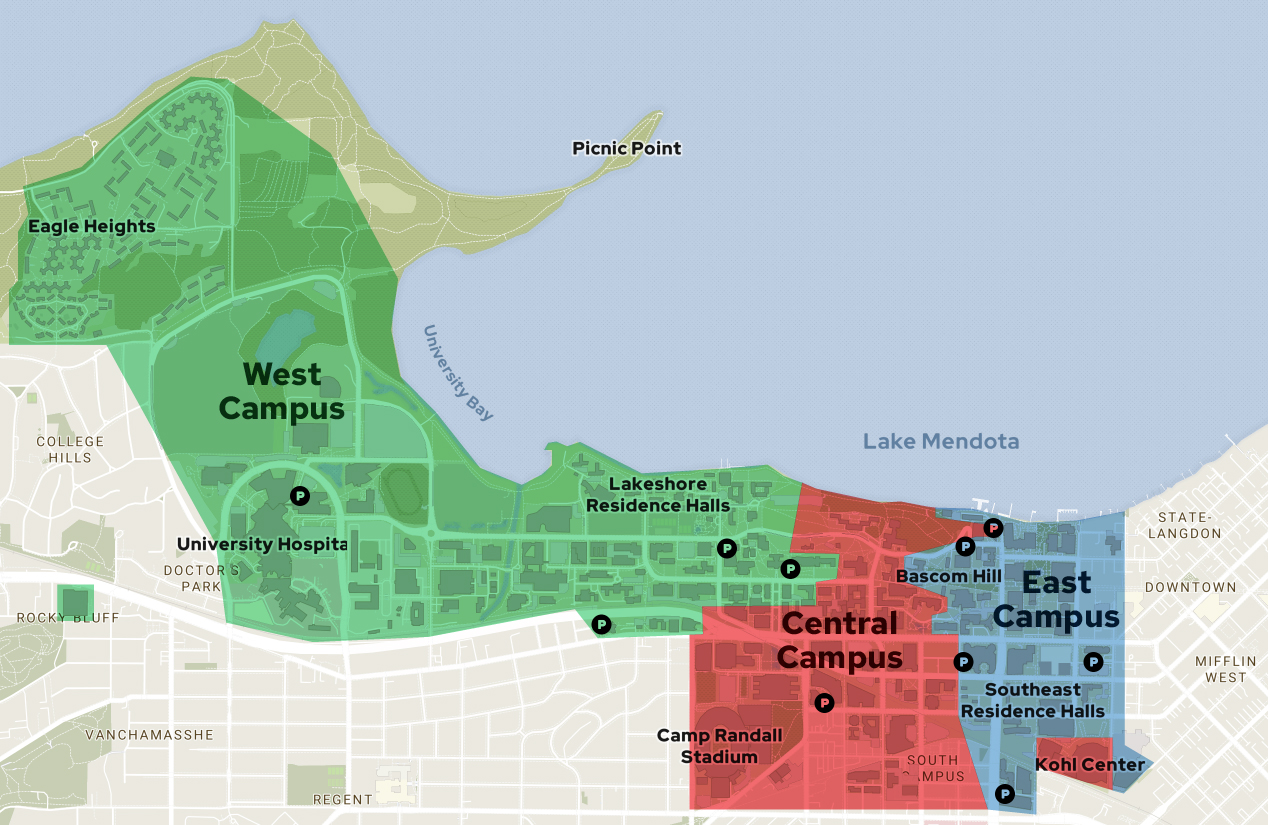 Campus network service nodes