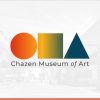 Chazen Museum of Art red, yellow, blue logo