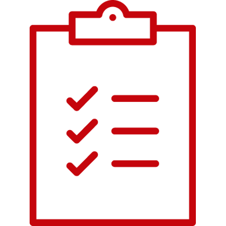 Clipboard checklist icon