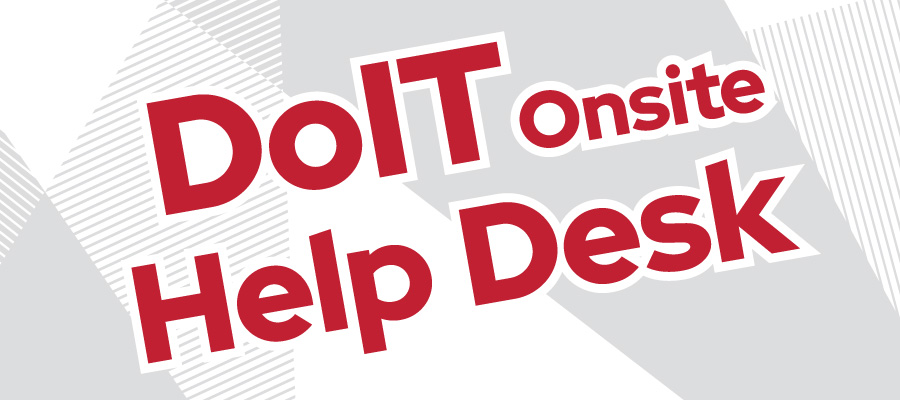 DoIT Onsite Help Desk