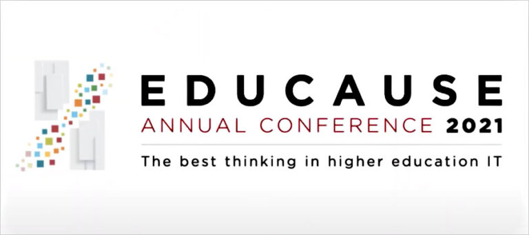EDUCAUSE 2021 annual conference: the best thinking in higher ed