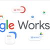 Google Workspace logo with icons