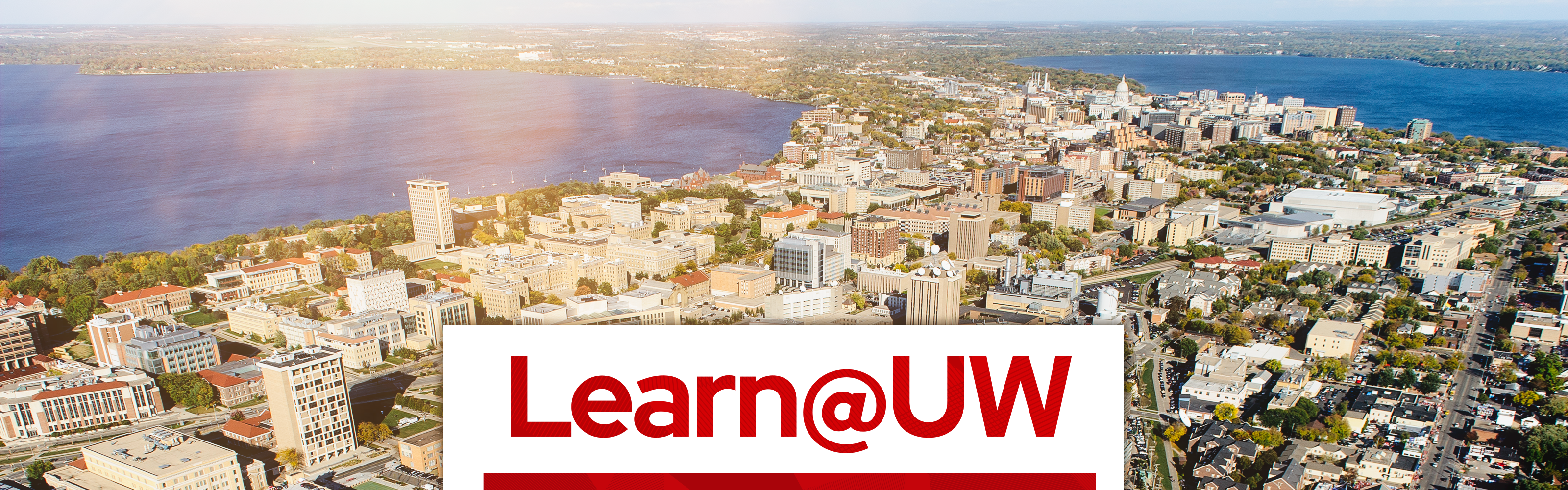 Learn@UW e-Digest hero with an aerial image of UW–Madison campus.