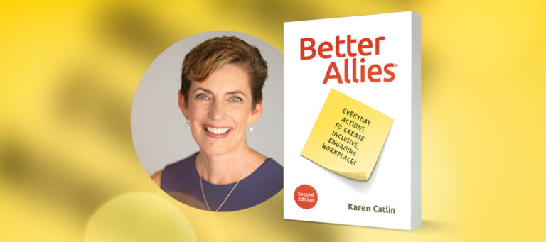 Karen Catlin and Better Allies book