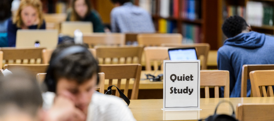 Memorial Library Quiet Study