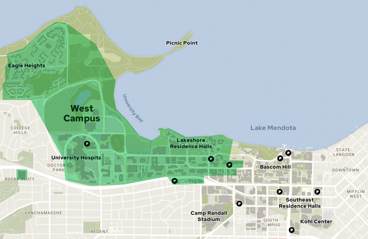 West campus network service node