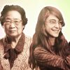 A collage of Becky Blank, Tu Youyou, Margaret Hamilton, and Mae Jemison